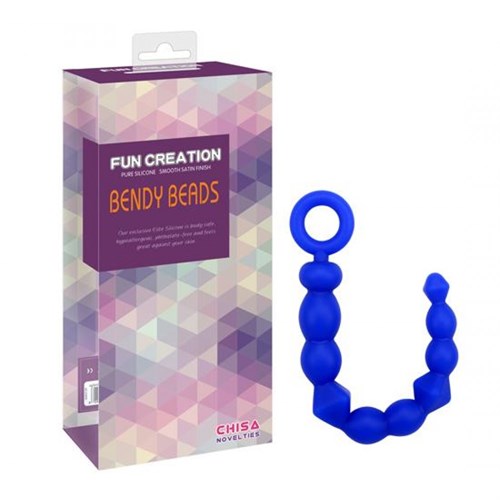 Fun Creation Bendy Beads Silikon 18.5cm Anal Tıkaç (Ürün kodu: C-CH3030)