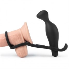 Penis Halkası Silikon Anal Titreşimli Plug Dildo